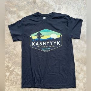 KASHYYK National Park Home of the Wookie Tshirt Size Adult Medium